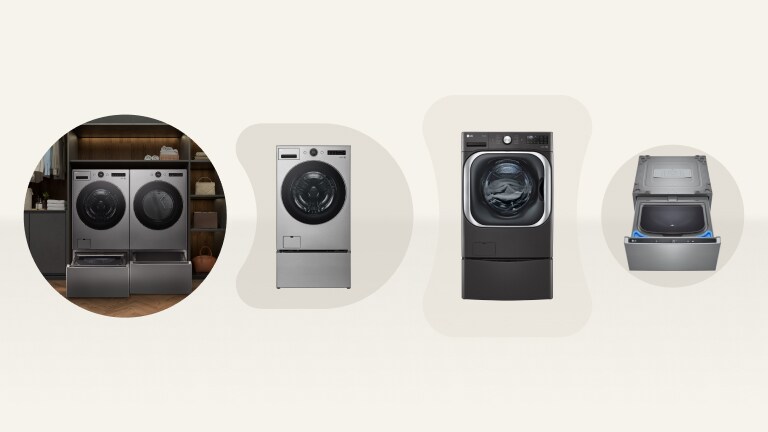 Bundle select LG washers & pedestals to save up to $199